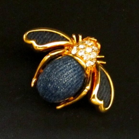 Vintage Joan Rivers - Bumble Bee Brooch - Picture 1 of 2